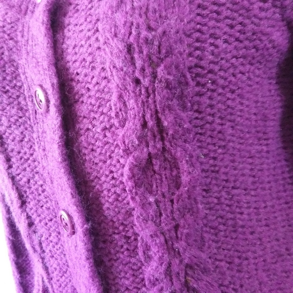 Fossil Knit Sweater Button Closure Long Sleeves W… - image 7